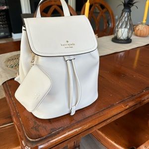 Kate Spade Cream Backpack